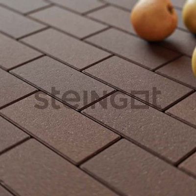 Тротуарная плитка Steingot Прямоугольник 200х100х60 Темно-коричневый (верхний прокрас, минифаска) Тротуарная плитка Steingot Прямоугольник 200х100х60 Темно-коричневый (верхний прокрас, минифаска)
