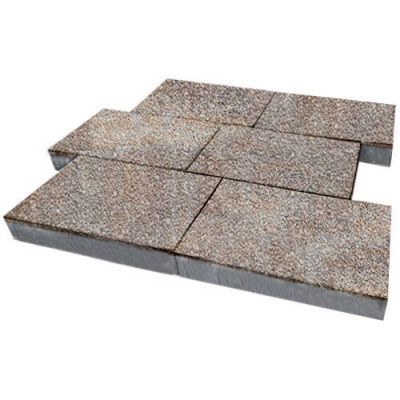 Тротуарная плитка Steinrus Парк Плейс, 80 мм, ColorMix Берилл, native Тротуарная плитка Steinrus Парк Плейс, 80 мм, ColorMix Берилл, native