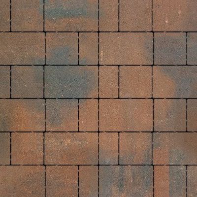 Тротуарная плитка Steinrus Новый город Лион, 60 мм, ColorMix Штайнрус, гладкая