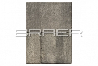 Тротуарная плитка BRAER Мозаика, Color Mix Туман, 60 мм Тротуарная плитка BRAER Мозаика, Color Mix Туман, 60 мм