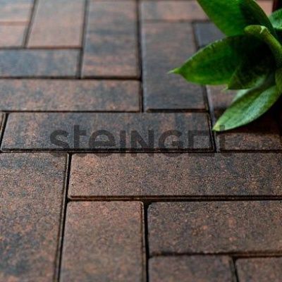 Тротуарная плитка Steingot Паркет "Тигр" 60 мм Тротуарная плитка Steingot Паркет "Тигр" 60 мм