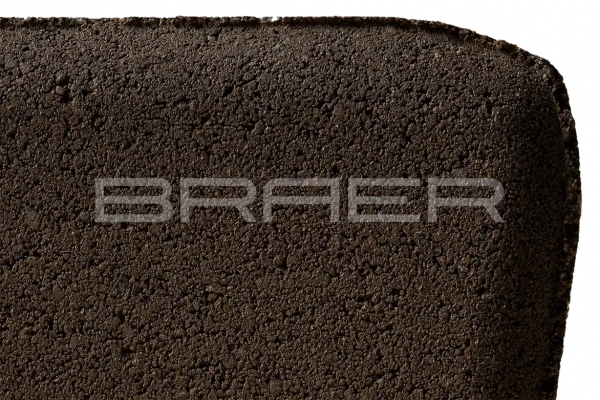 Тротуарная плитка BRAER Классико круговая, Коричневый, 60 мм Тротуарная плитка BRAER Классико круговая, Коричневый, 60 мм