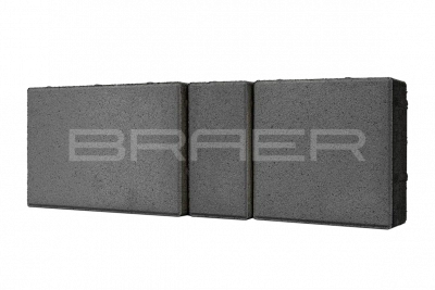 Тротуарная плитка BRAER Старый город Ландхаус, Серый, 60 мм Тротуарная плитка BRAER Старый город Ландхаус, Серый, 60 мм