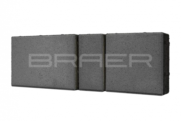 Тротуарная плитка BRAER Старый город Ландхаус, Серый, 60 мм Тротуарная плитка BRAER Старый город Ландхаус, Серый, 60 мм