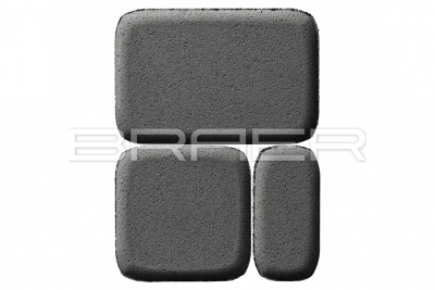 Тротуарная плитка BRAER Классико, Серый, 60 мм Тротуарная плитка BRAER Классико, Серый, 60 мм
