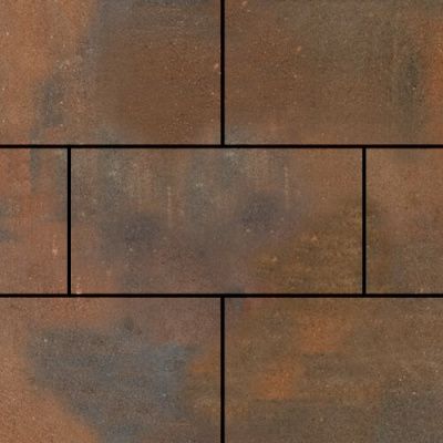 Тротуарная плитка Steinrus Парк Плейс, 80 мм, ColorMix Штайнрус, гладкая