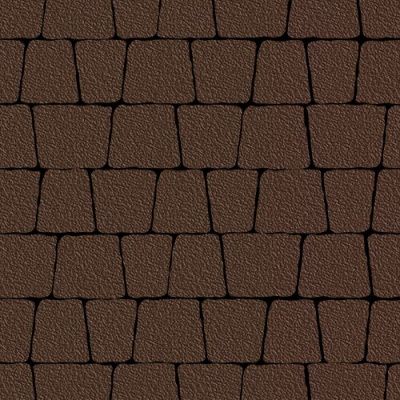 Тротуарная плитка Steinrus Аттика, 60 мм, Коричневый, native Тротуарная плитка Steinrus Аттика, 60 мм, Коричневый, native
