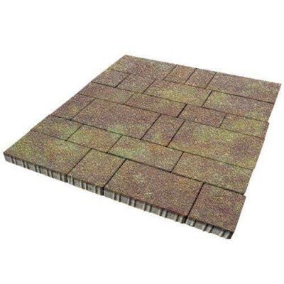 Тротуарная плитка Steinrus Инсбрук Тироль, 60 мм, ColorMix Порто, Native