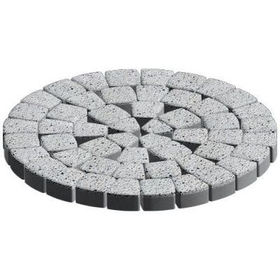 Тротуарная плитка Steinrus Классико Нео, 60 мм, Мрамор, BackWash Тротуарная плитка Steinrus Классико Нео, 60 мм, Мрамор, BackWash