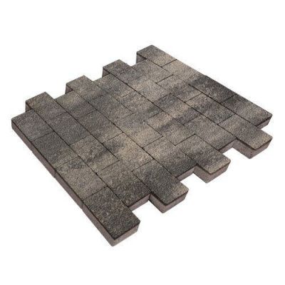 Тротуарная плитка Steinrus Бельпассо Медио, 80 мм, ColorMix Нокс, native Тротуарная плитка Steinrus Бельпассо Медио, 80 мм, ColorMix Нокс, native