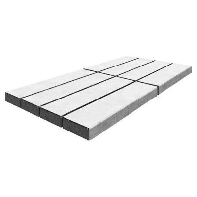 Тротуарная плитка Steinrus Гранада, 80 мм, белый, гладкая Тротуарная плитка Steinrus Гранада, 80 мм, белый, гладкая