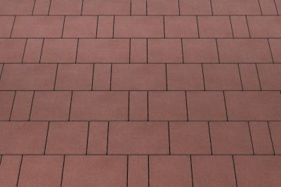 Тротуарная плитка STELLARD Новый город «Бордовый» 40 мм Тротуарная плитка STELLARD Новый город «Бордовый» 40 мм