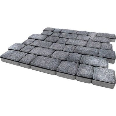 Тротуарная плитка Steinrus Инсбрук Альт, 60 мм, Ладога, BackWash Тротуарная плитка Steinrus Инсбрук Альт, 60 мм, Ладога, BackWash