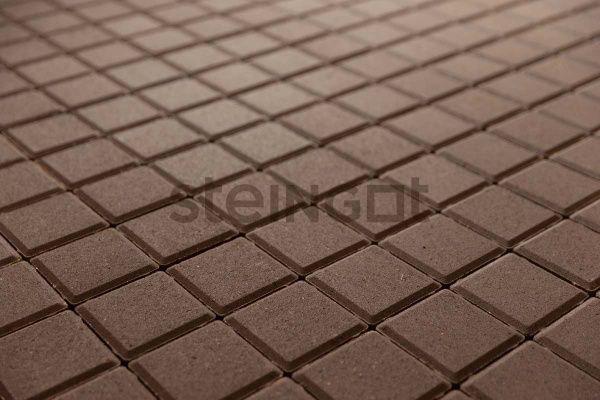 Тротуарная плитка Steingot Квадрат 100х100х60 Темно-коричневый (верхний прокрас) Тротуарная плитка Steingot Квадрат 100х100х60 Темно-коричневый (верхний прокрас)