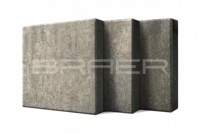 Тротуарная плитка BRAER Триада, Color Mix Туман, 60 мм Тротуарная плитка BRAER Триада, Color Mix Туман, 60 мм