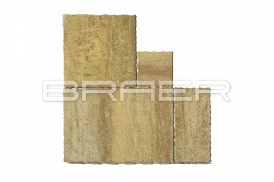 Тротуарная плитка BRAER Патио, Color Mix Саванна, 60 мм Тротуарная плитка BRAER Патио, Color Mix Саванна, 60 мм