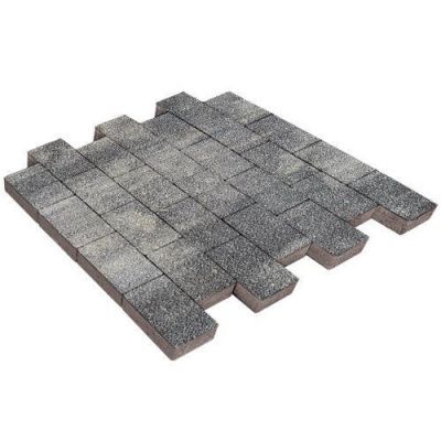 Тротуарная плитка Steinrus Грас, 80 мм, ColorMix Актау, antico Тротуарная плитка Steinrus Грас, 80 мм, ColorMix Актау, antico