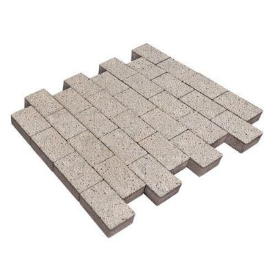 Тротуарная плитка Steinrus Бельпассо Медио, 80 мм, Травертин, backwash Тротуарная плитка Steinrus Бельпассо Медио, 80 мм, Травертин, backwash