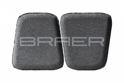 Тротуарная плитка BRAER Классико круговая, Серый, 60 мм Тротуарная плитка BRAER Классико круговая, Серый, 60 мм