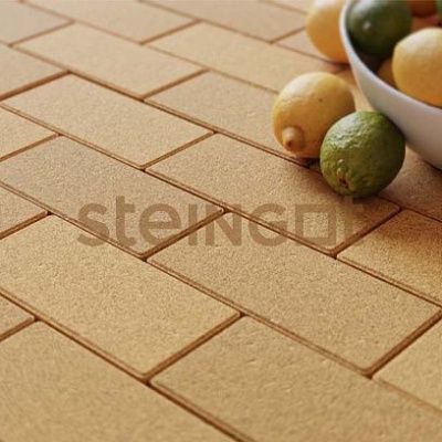 Тротуарная плитка Steingot Прямоугольник 200х100х60 Желтый (верхний прокрас, минифаска)