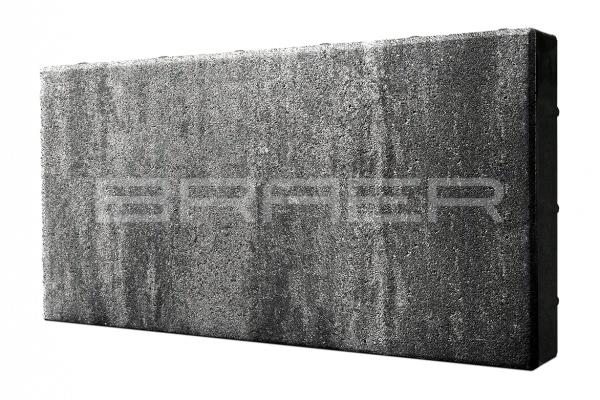 Тротуарная плитка BRAER Сити 600 х 300, Color Mix Ночь, 80 мм Тротуарная плитка BRAER Сити 600 х 300, Color Mix Ночь, 80 мм