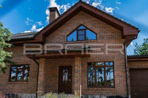Облицовочный кирпич БРАЕР Баварская кладка, риф, 1 НФ Облицовочный кирпич БРАЕР Баварская кладка, риф, 1 НФ