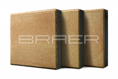Тротуарная плитка BRAER Триада, Color Mix Сахара, 60 мм Тротуарная плитка BRAER Триада, Color Mix Сахара, 60 мм