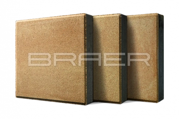Тротуарная плитка BRAER Триада, Color Mix Сахара, 60 мм Тротуарная плитка BRAER Триада, Color Mix Сахара, 60 мм