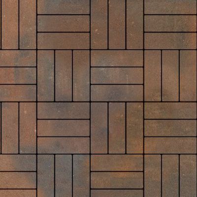 Тротуарная плитка Steinrus Паркет, 60 мм, ColorMix Штайнрус, гладкая Тротуарная плитка Steinrus Паркет, 60 мм, ColorMix Штайнрус, гладкая