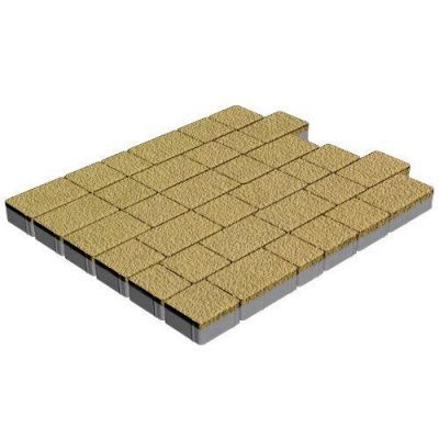 Тротуарная плитка Steinrus Инсбрук Альт Брик, 60 мм, Песочный, native Тротуарная плитка Steinrus Инсбрук Альт Брик, 60 мм, Песочный, native