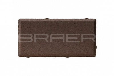 Тротуарная плитка BRAER Прямоугольник, Коричневый, 60 мм Тротуарная плитка BRAER Прямоугольник, Коричневый, 60 мм