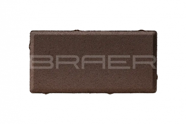 Тротуарная плитка BRAER Прямоугольник, Коричневый, 60 мм Тротуарная плитка BRAER Прямоугольник, Коричневый, 60 мм