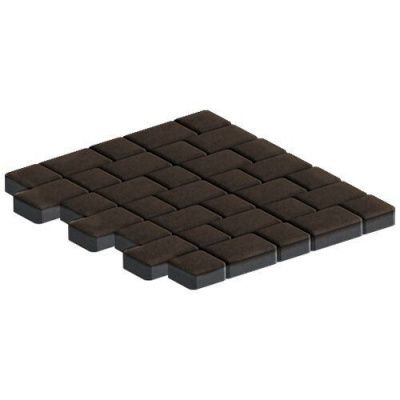 Тротуарная плитка Steinrus Инсбрук Альт Дуо, 40 мм, коричневый, гладкая Тротуарная плитка Steinrus Инсбрук Альт Дуо, 40 мм, коричневый, гладкая