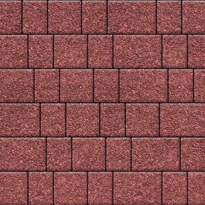 Тротуарная плитка Steinrus Инсбрук Инн, 60 мм, красный, native