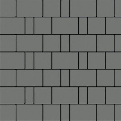 Тротуарная плитка Steinrus Бельпассо, 40 мм, серый, гладкая Тротуарная плитка Steinrus Бельпассо, 40 мм, серый, гладкая