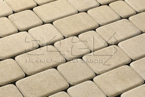 Тротуарная плитка 342 Механический завод Классика 60 Белый Тротуарная плитка 342 Механический завод Классика 60 Белый