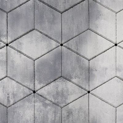 Тротуарная плитка Steinrus Ромб, 60 мм, Colormix Монохром, гладкая Тротуарная плитка Steinrus Ромб, 60 мм, Colormix Монохром, гладкая