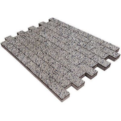 Тротуарная плитка Steinrus Прямоугольник, 60 мм, Каспий, Backwash Тротуарная плитка Steinrus Прямоугольник, 60 мм, Каспий, Backwash