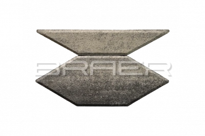 Тротуарная плитка BRAER Карат, Color Mix Ночь, 80 мм Тротуарная плитка BRAER Карат, Color Mix Ночь, 80 мм
