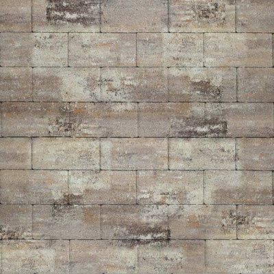 Тротуарная плитка Steinrus Прямоугольник, 60 мм, ColorMix Берилл, гладкая