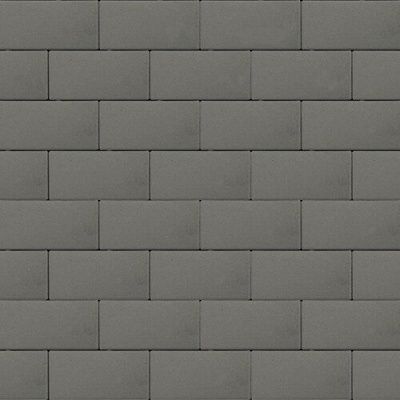 Тротуарная плитка Steinrus Прямоугольник, 60 мм, серый, гладкая