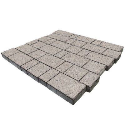 Тротуарная плитка Steinrus Бельпассо, 60 мм, Травертин, BackWash Тротуарная плитка Steinrus Бельпассо, 60 мм, Травертин, BackWash