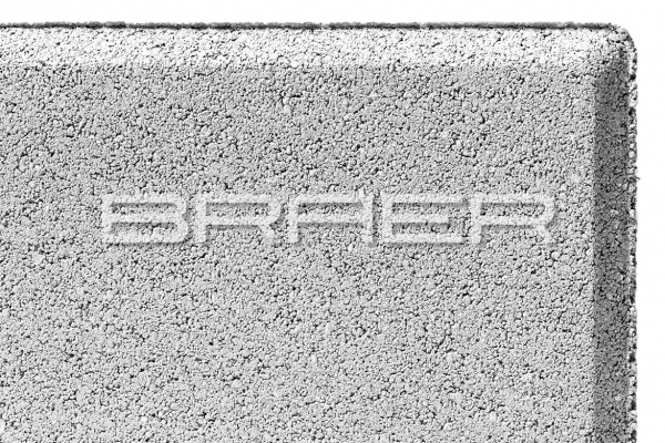 Тротуарная плитка BRAER Триада, Белый, 60 мм Тротуарная плитка BRAER Триада, Белый, 60 мм