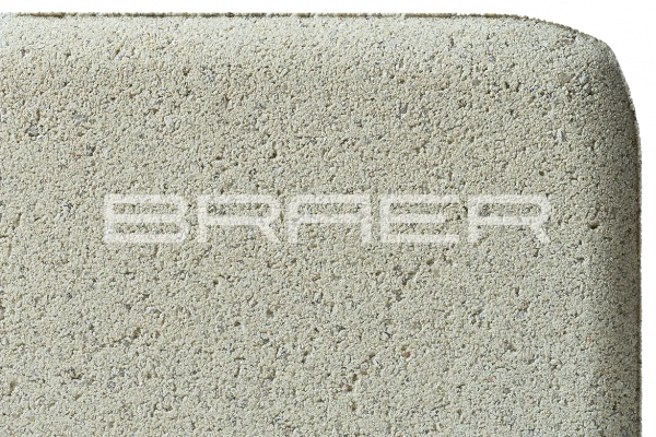 Тротуарная плитка BRAER Классико, Белый, 60 мм Тротуарная плитка BRAER Классико, Белый, 60 мм