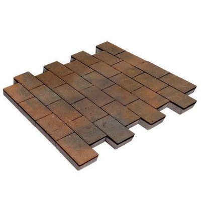 Тротуарная плитка Steinrus Севилья ColorMix Штайнрус, 80 мм, гладкая Тротуарная плитка Steinrus Севилья ColorMix Штайнрус, 80 мм, гладкая