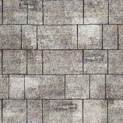 Тротуарная плитка Steinrus Старый город, 60 мм, ColorMix Берилл, Old-Age