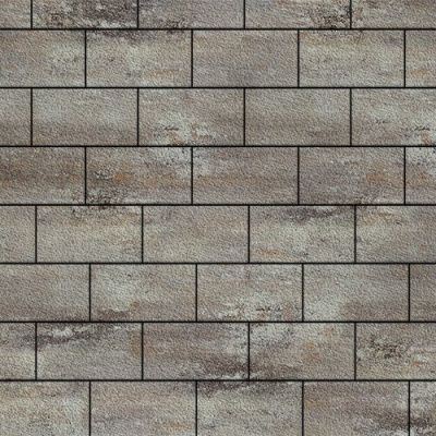 Тротуарная плитка Steinrus Бельпассо Медио, 80 мм, ColorMix Берилл, native Тротуарная плитка Steinrus Бельпассо Медио, 80 мм, ColorMix Берилл, native