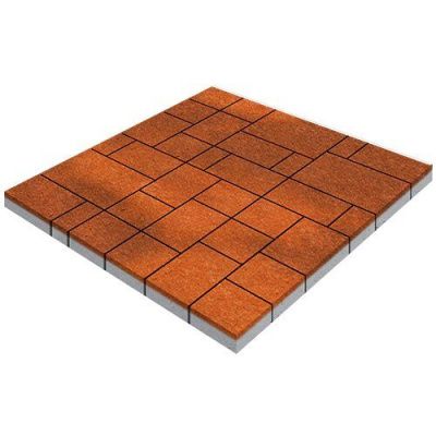 Тротуарная плитка Steinrus Инсбрук Альпен, 60 мм, ColorMix Брук, native Тротуарная плитка Steinrus Инсбрук Альпен, 60 мм, ColorMix Брук, native