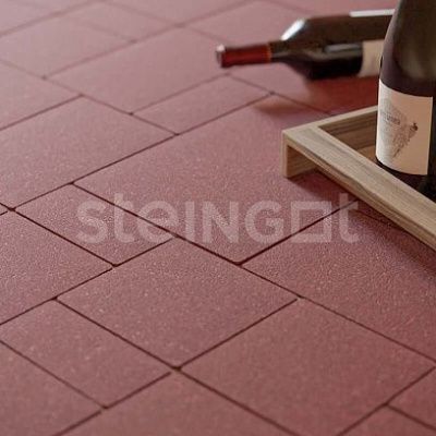 Тротуарная плитка Steingot Бавария Темно-красная 60 мм Тротуарная плитка Steingot Бавария Темно-красная 60 мм