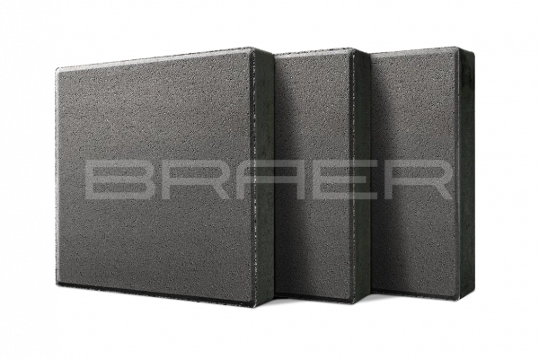 Тротуарная плитка BRAER Триада, Серый, 60 мм Тротуарная плитка BRAER Триада, Серый, 60 мм
